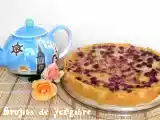 Receta Kuchen de manzanas y frambuesas