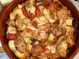 Receta Rustidera de pollo con patatas