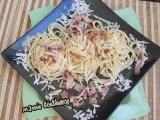 Receta Espaguetis a la carbonara