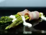Receta Espárragos envueltos en bacon