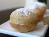 Receta Bombolinis rellenos de chocolate