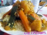 Receta Cuscus con pollo y verduras