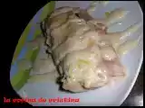 Receta Pollo relleno en bechamel