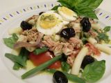 Receta Ensalada mediterránea con albahaca