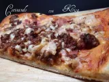 Receta Pizza de carne con toque picante (chef of matic y horno tradicional)