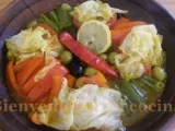 Receta Tajine de verduras