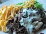 Receta Kebab casero al plato