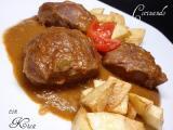 Receta Carrilleras en salsa de berenjena (fussioncook)