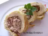 Receta Rollos de huevo y atún