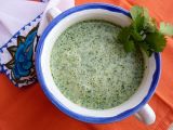 Receta Crema fresca de cilantro.