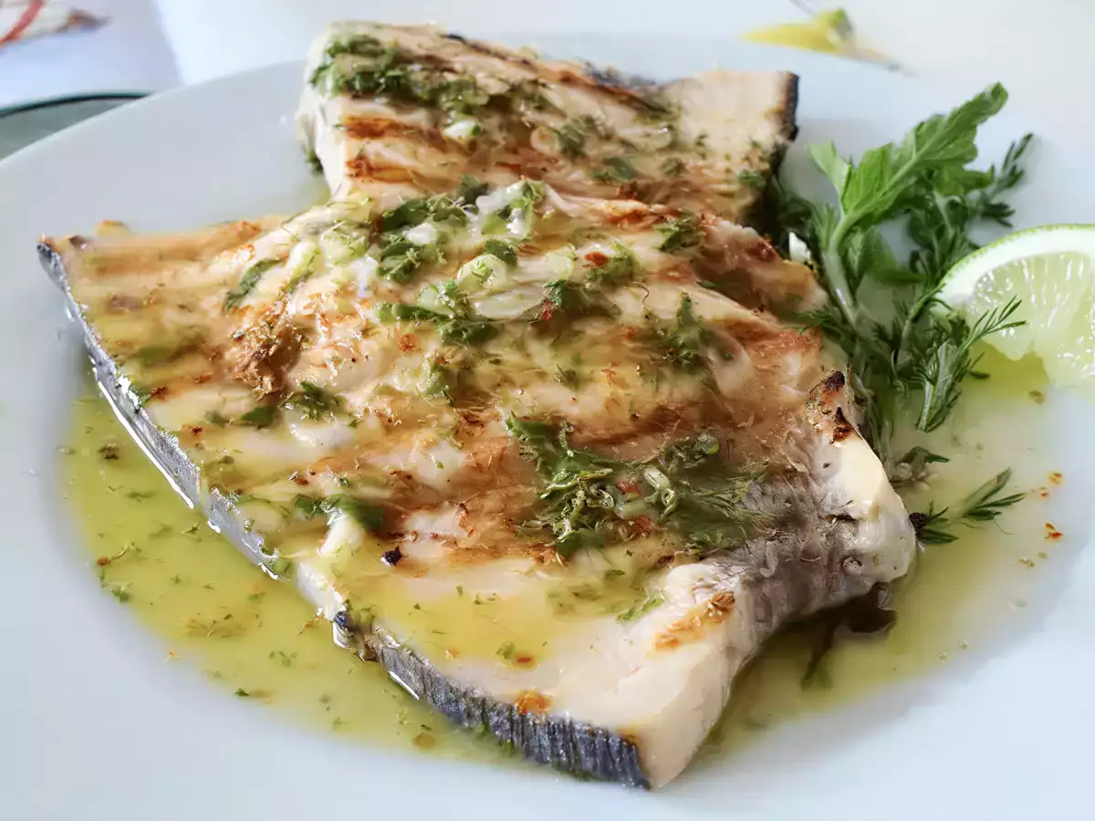 Receta Pez espada a la plancha según jamie