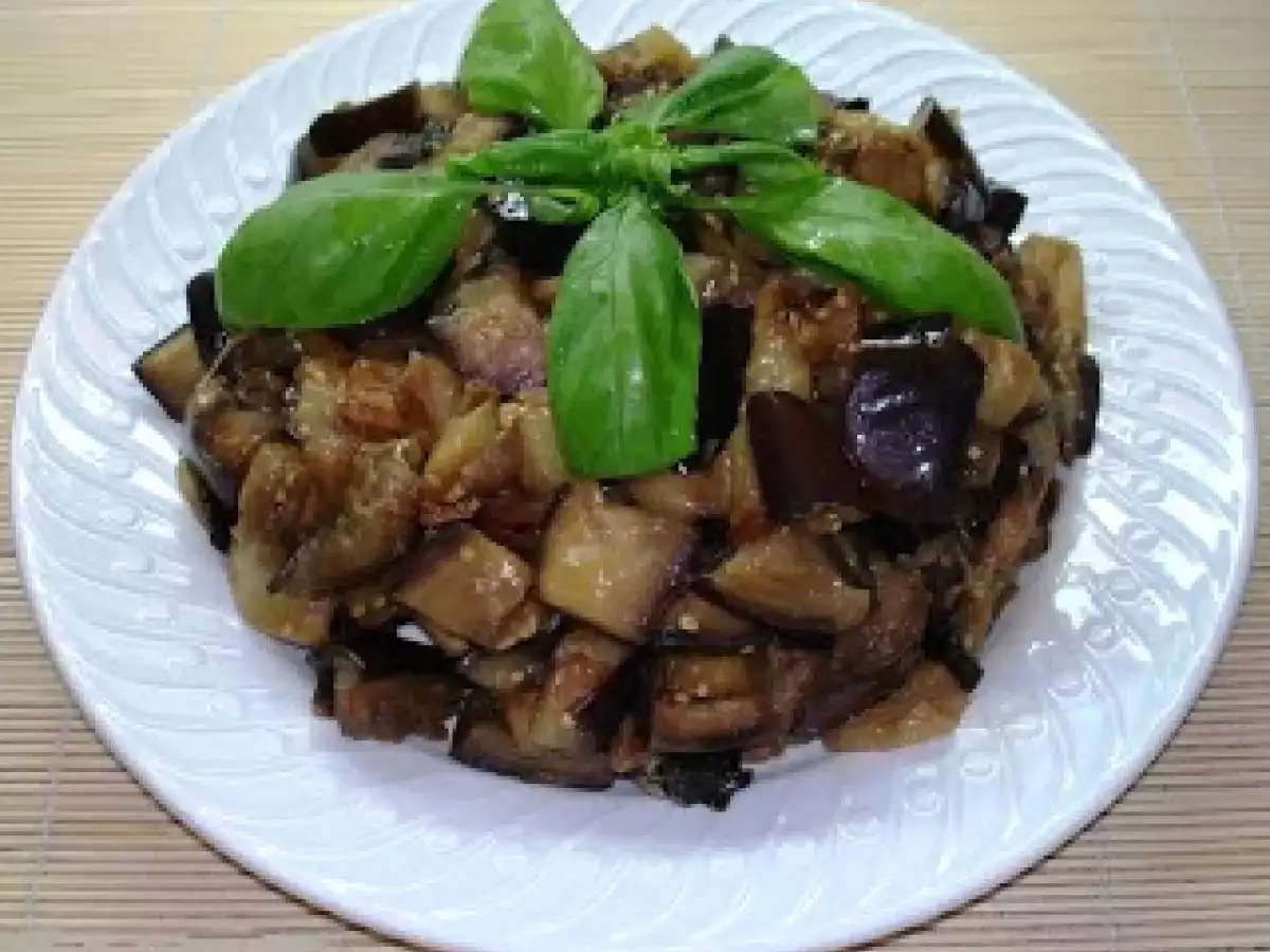 Receta Berenjenas salteadas