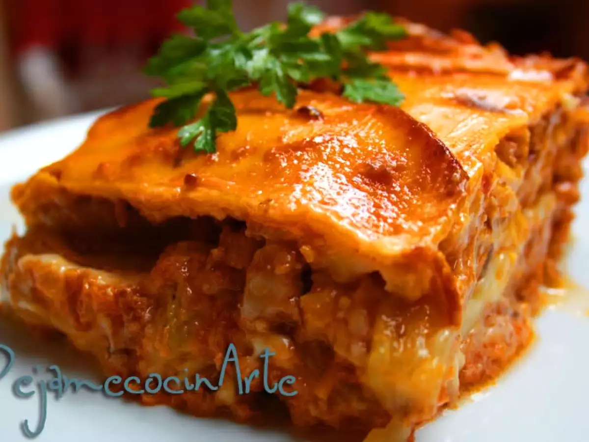 Receta Moussaka de calabacín
