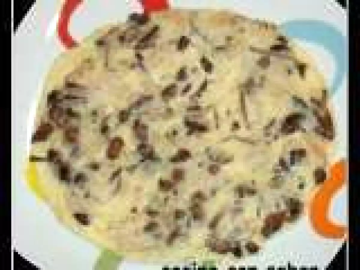 Tortilla de gambas y senderuelas moixernons