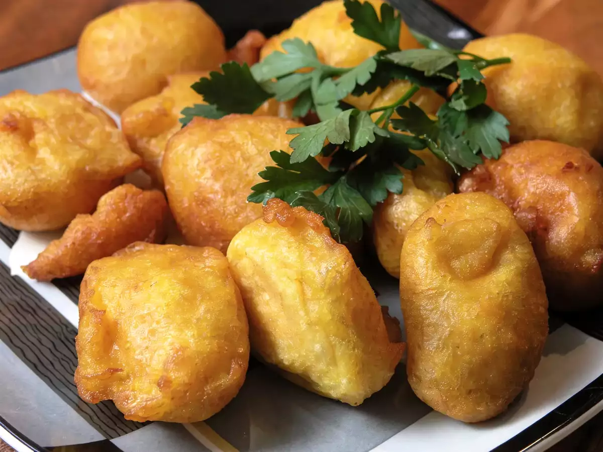 Receta Buñuelos de calabaza y queso