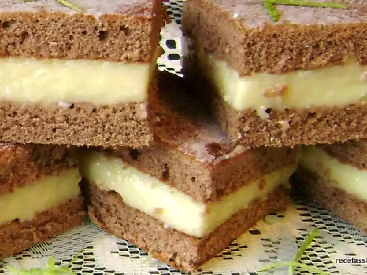 Receta Pionono de chocolate