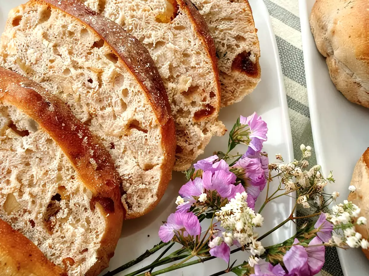 Receta Pan dulce de higos y nueces