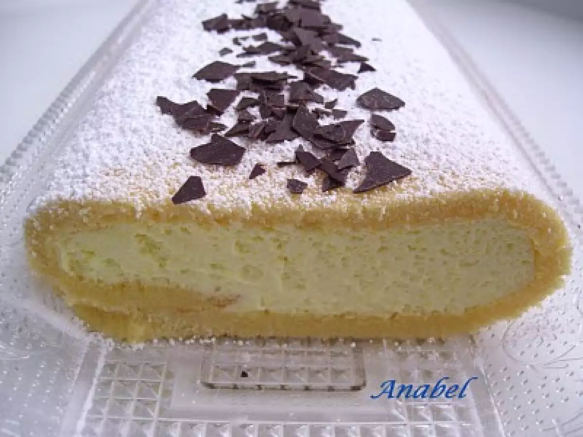 Receta Brazo de mousse queso y limoncello