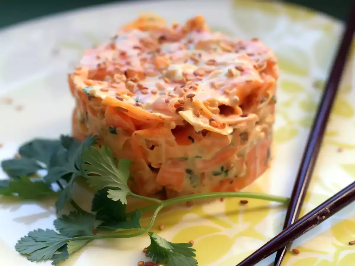Receta Ensalada tailandesa de zanahoria