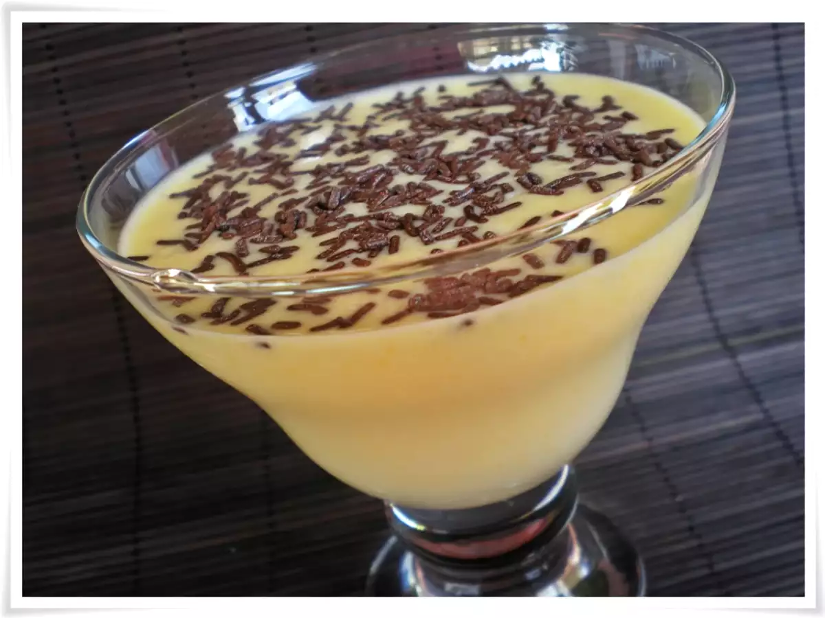 Receta Crema de melocotón