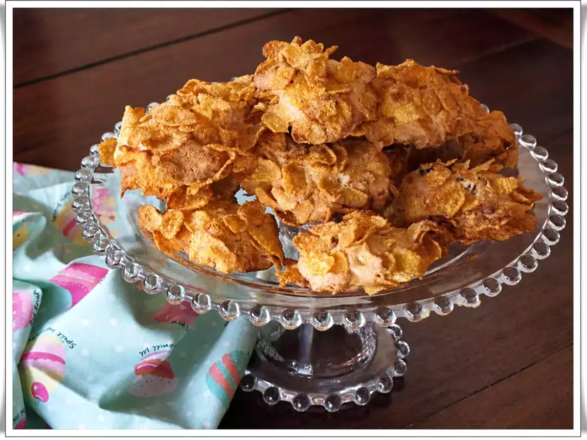 Receta Galletas rosa del desierto
