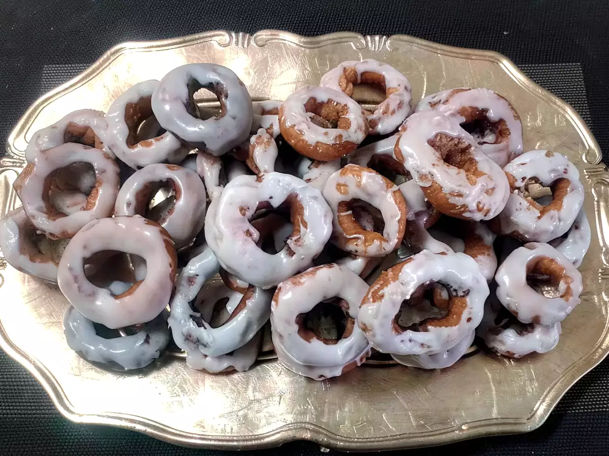 Receta Rosquillas de anís glaseadas