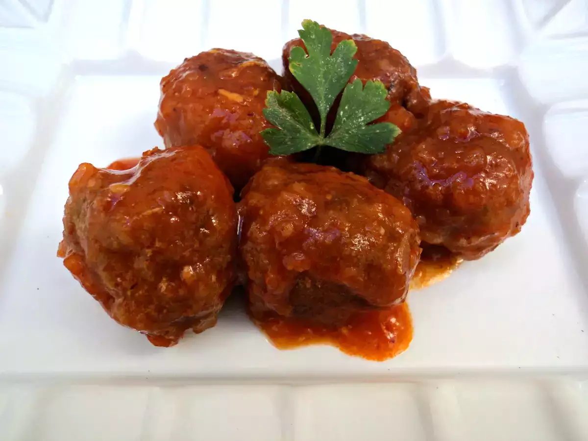 Receta Albóndigas a la boloñesa