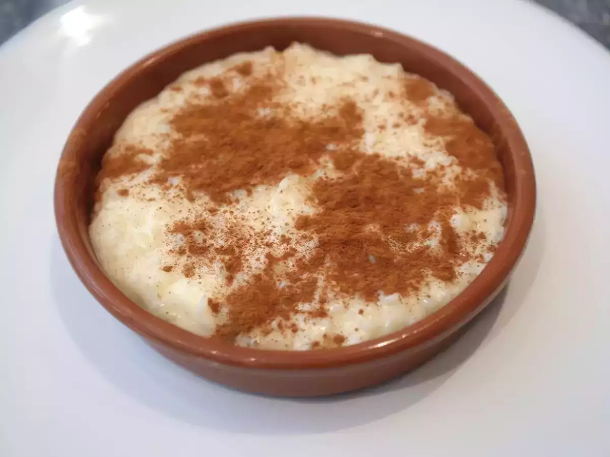 Receta Arroz con leche light