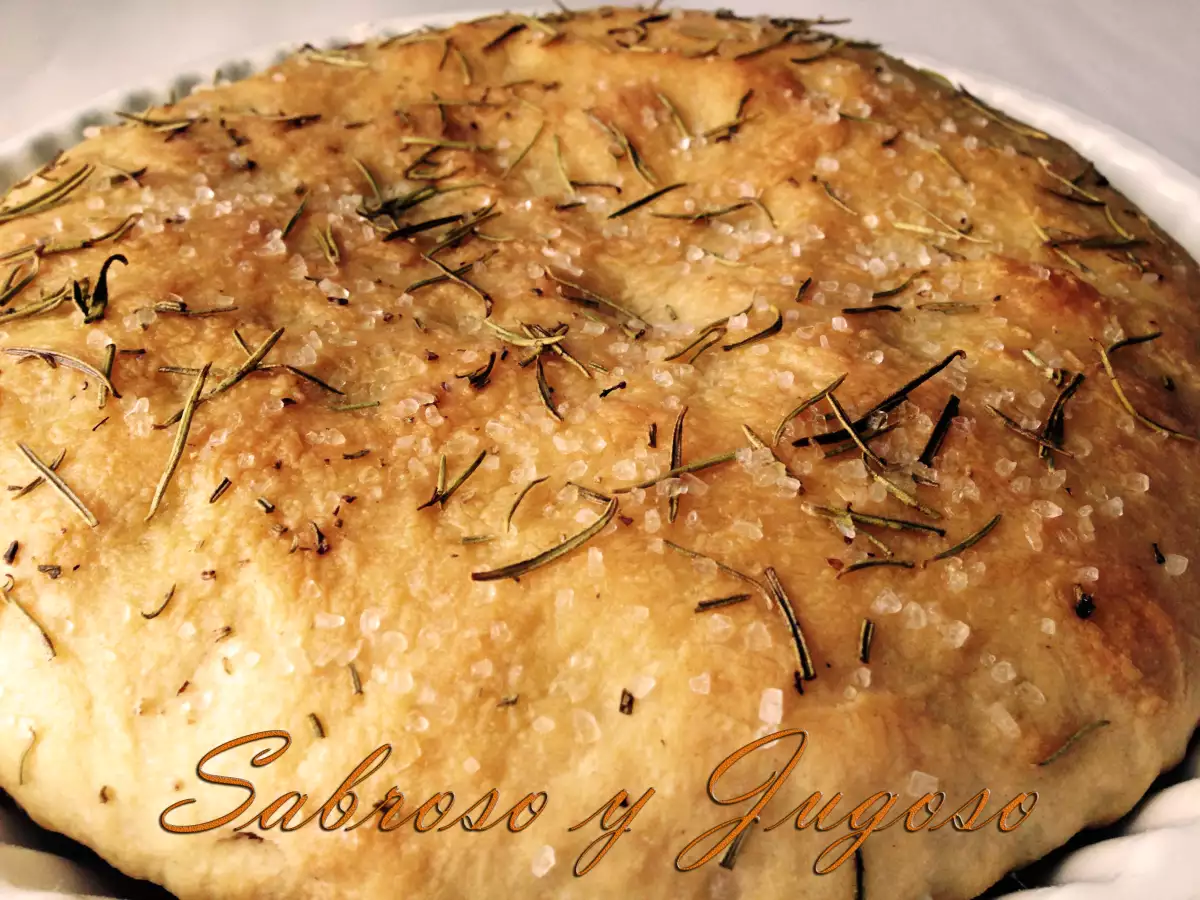 Receta Focaccia de romero y aceite de oliva
