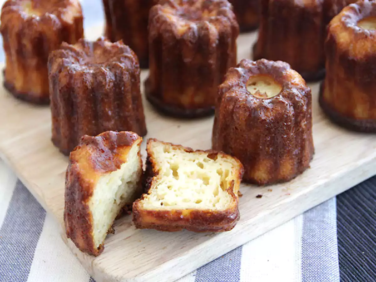 Receta Canelés de burdeos