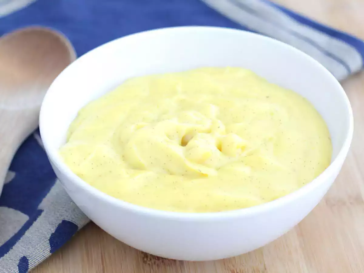 Receta Crema pastelera perfecta de vainilla