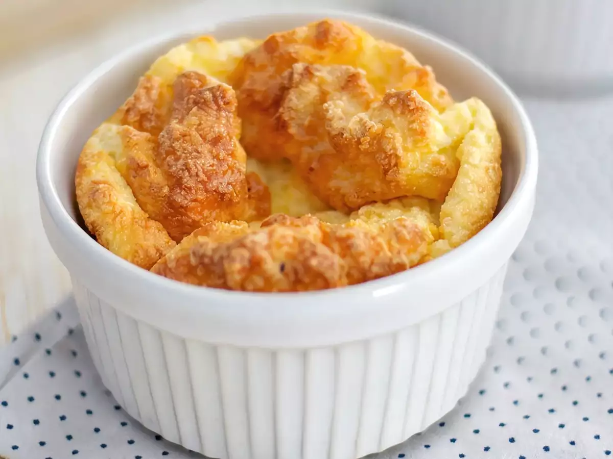 Receta Soufflé de queso emmental extra aéreo