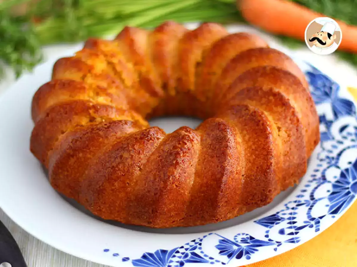 Receta Bizcocho de zanahoria esponjoso