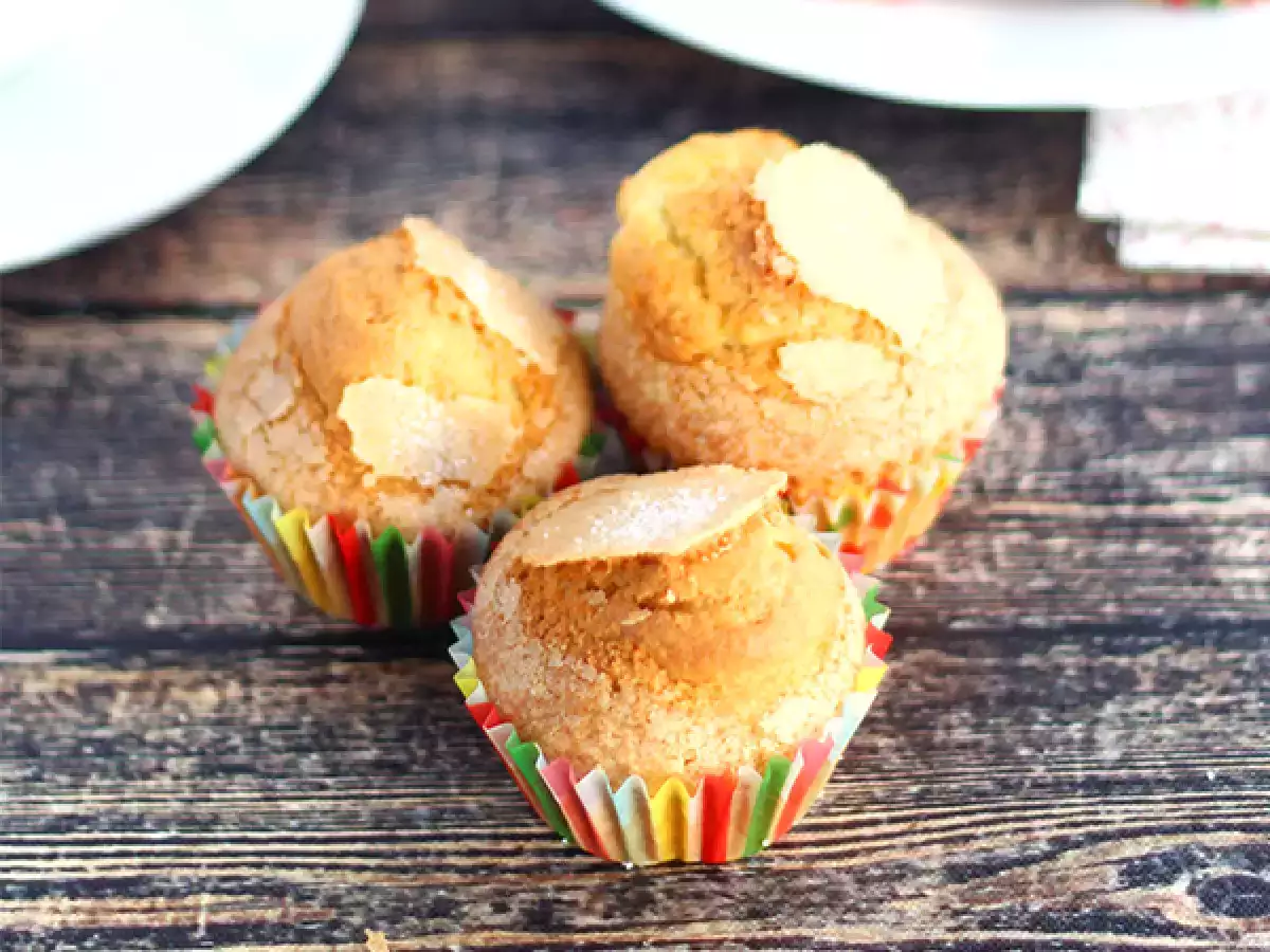 Receta Magdalenas caseras como las de pueblo