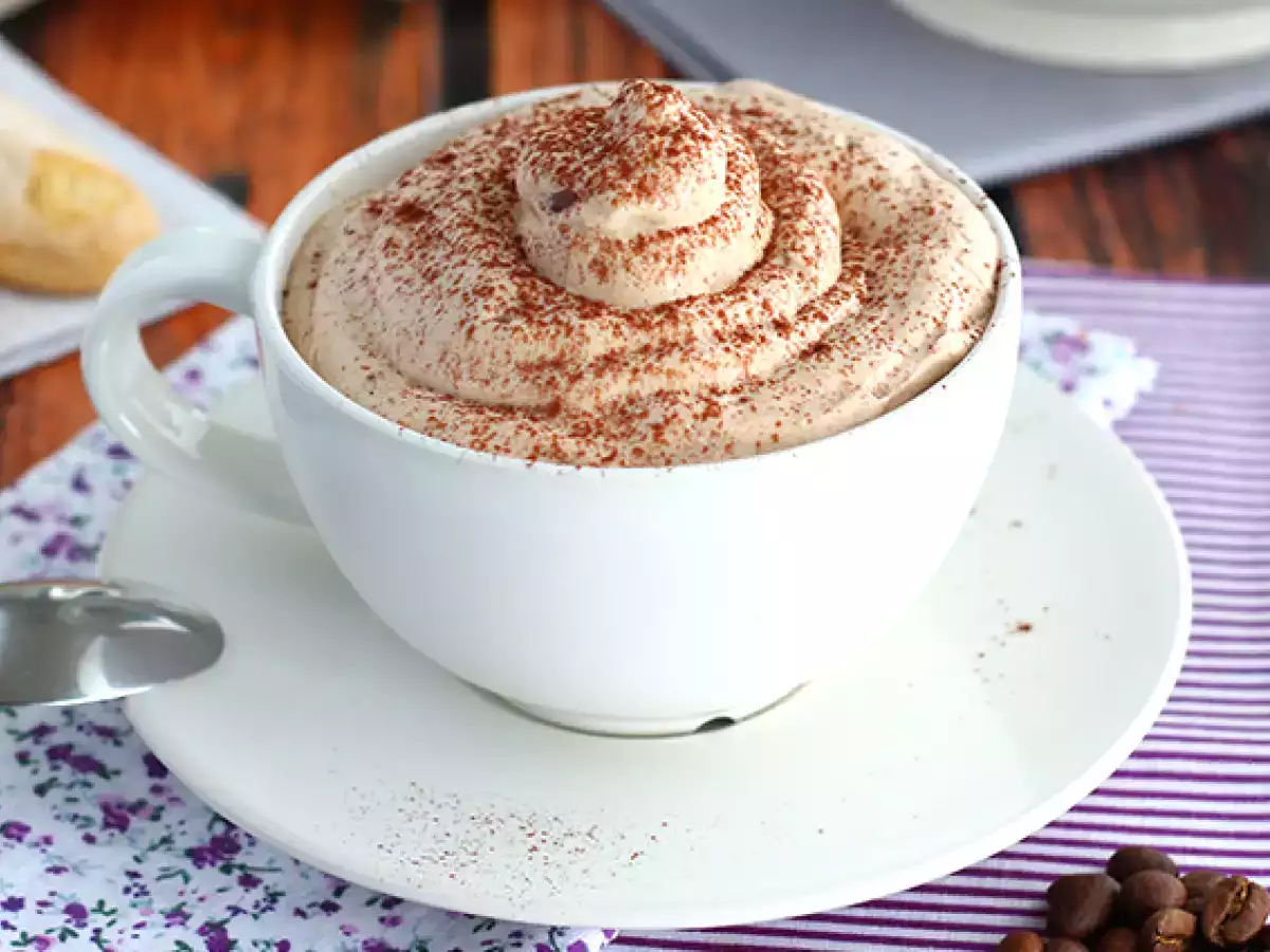 Receta Cappuccino helado cremoso