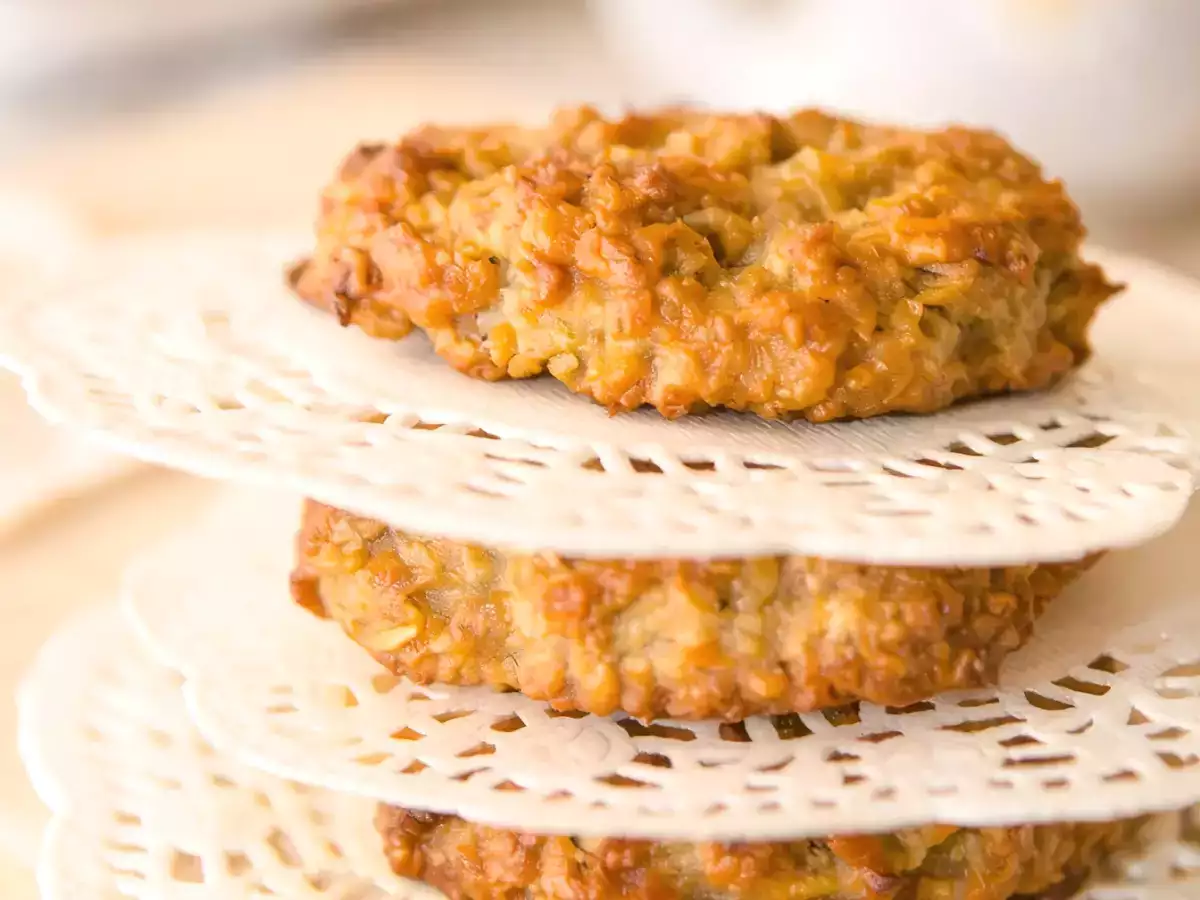 Receta Galletas de avena con pera y canela