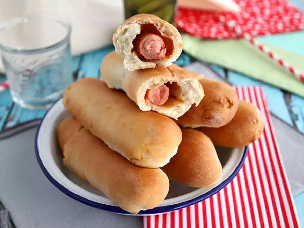 Receta Spiro dogs, perritos calientes caseros