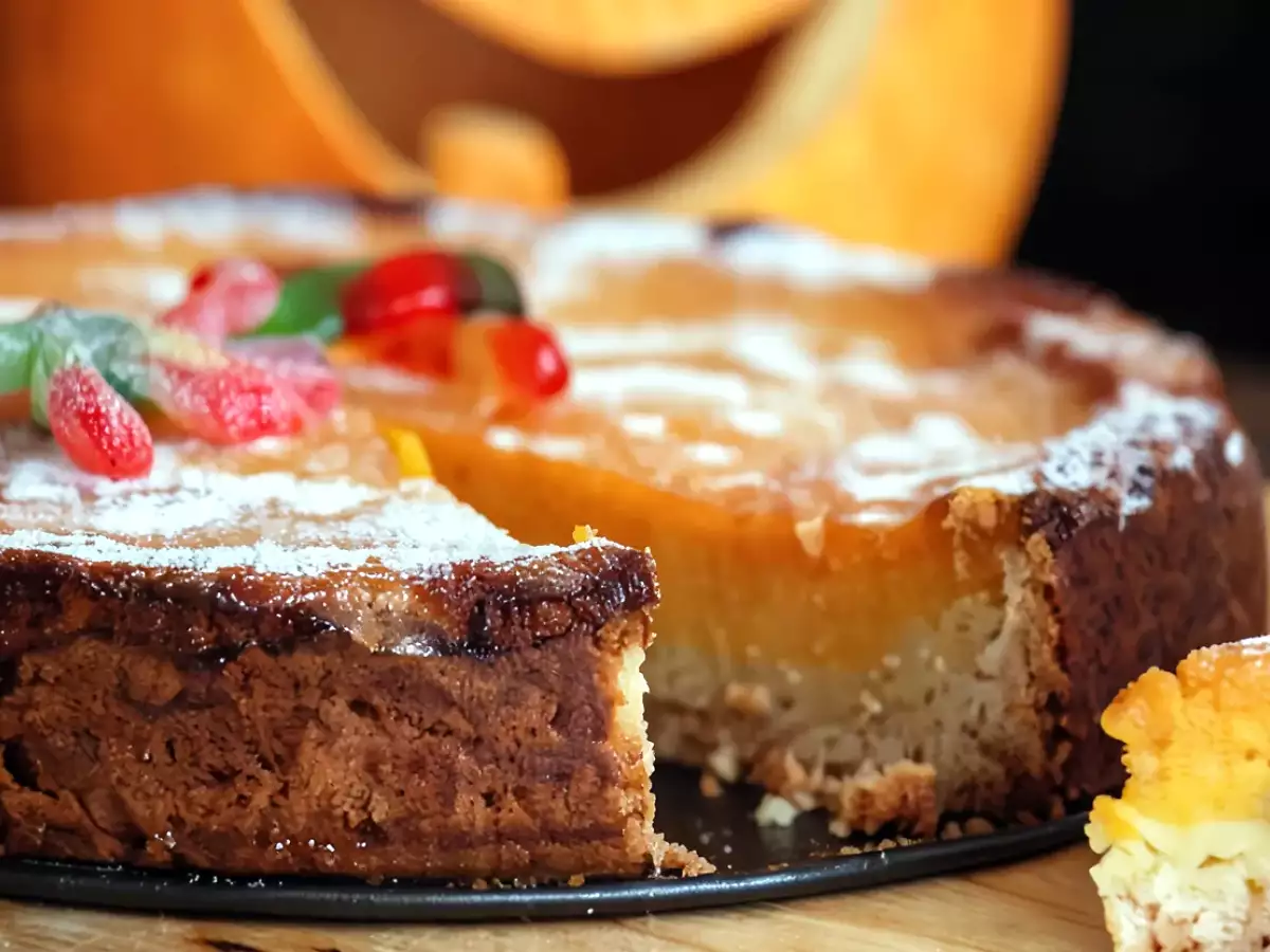 Receta Pastel de calabaza para halloween