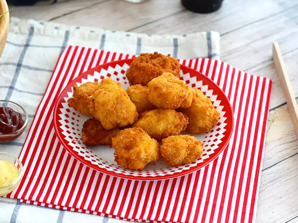 Receta Croquetas de macarrones con jamón y queso