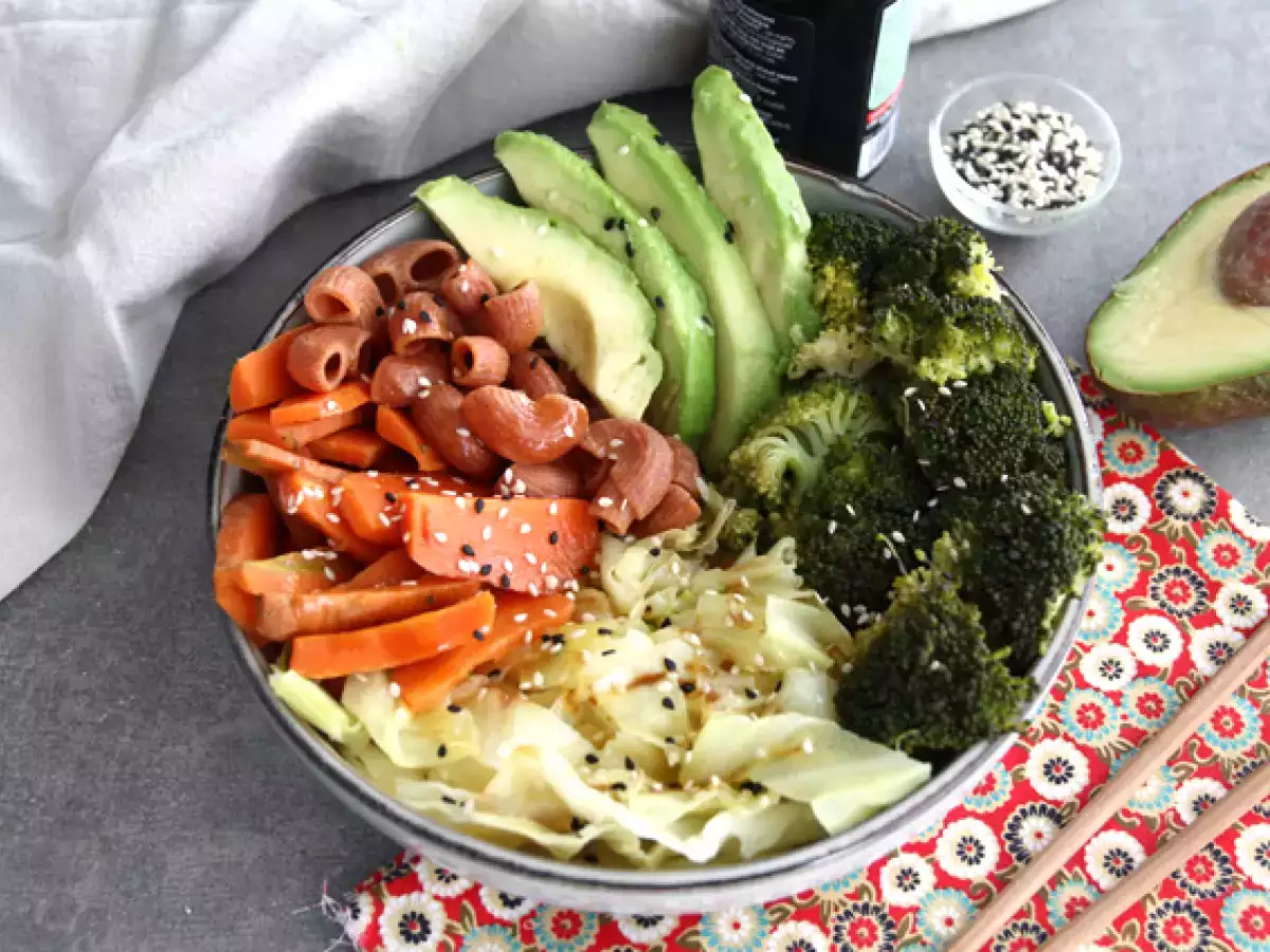 Receta Buddha bowl vegetariano