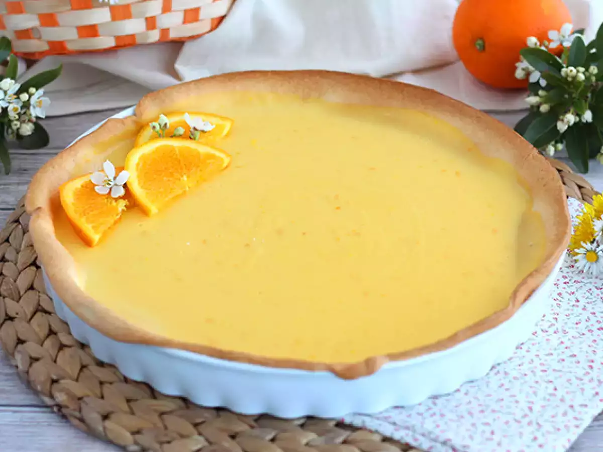 Receta Tartaleta de naranja