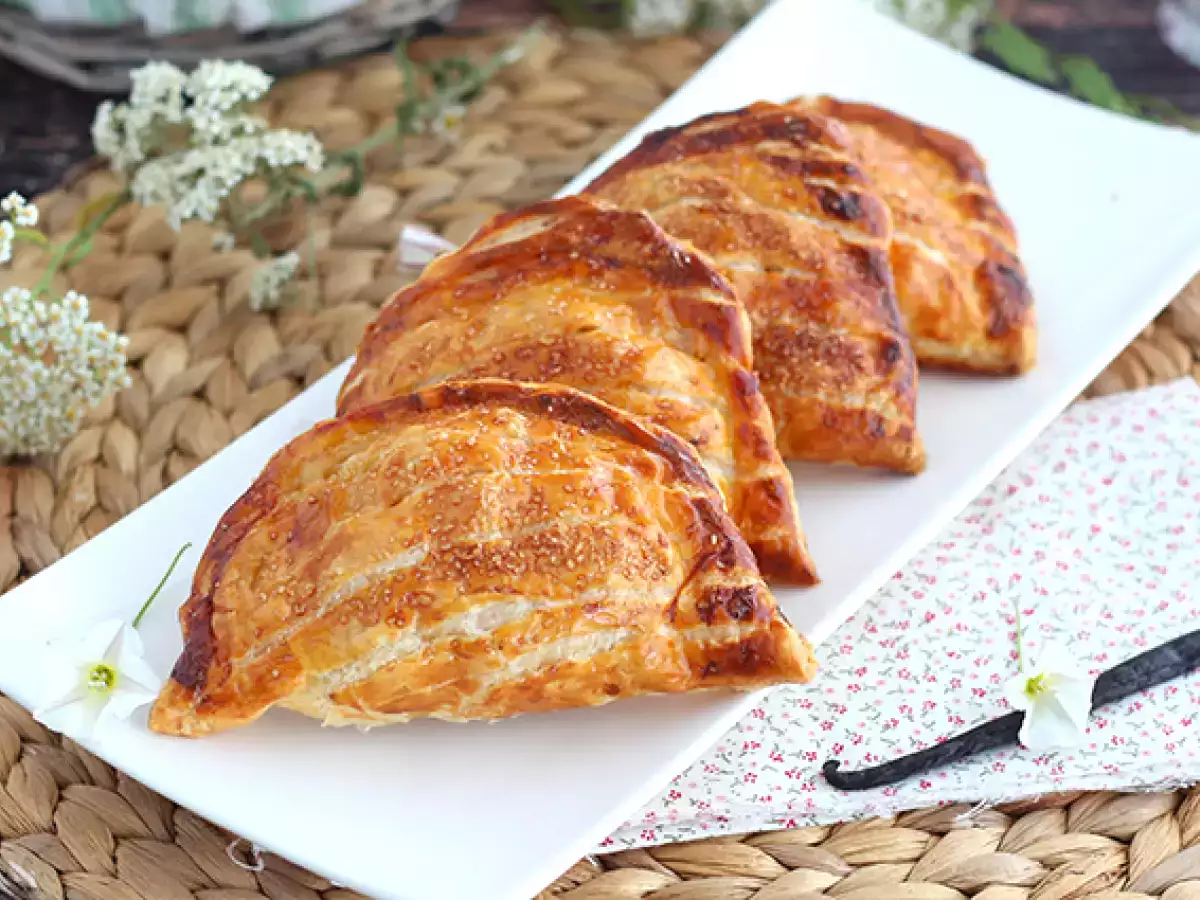 Receta Empanadas de manzana individuales