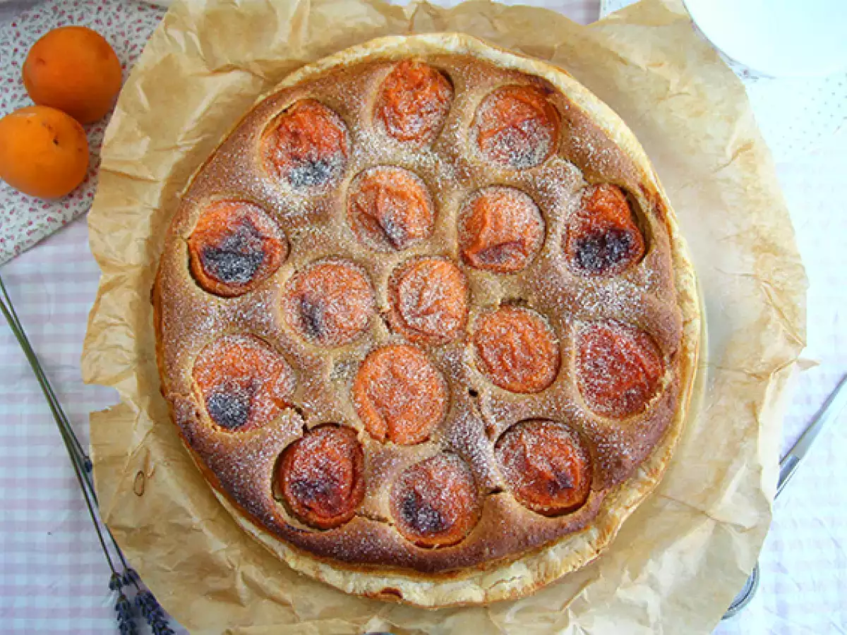 Receta Tarta de damasco sin gluten