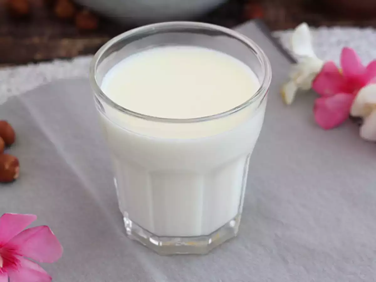 Receta Leche de almendras casera (sin lactosa)