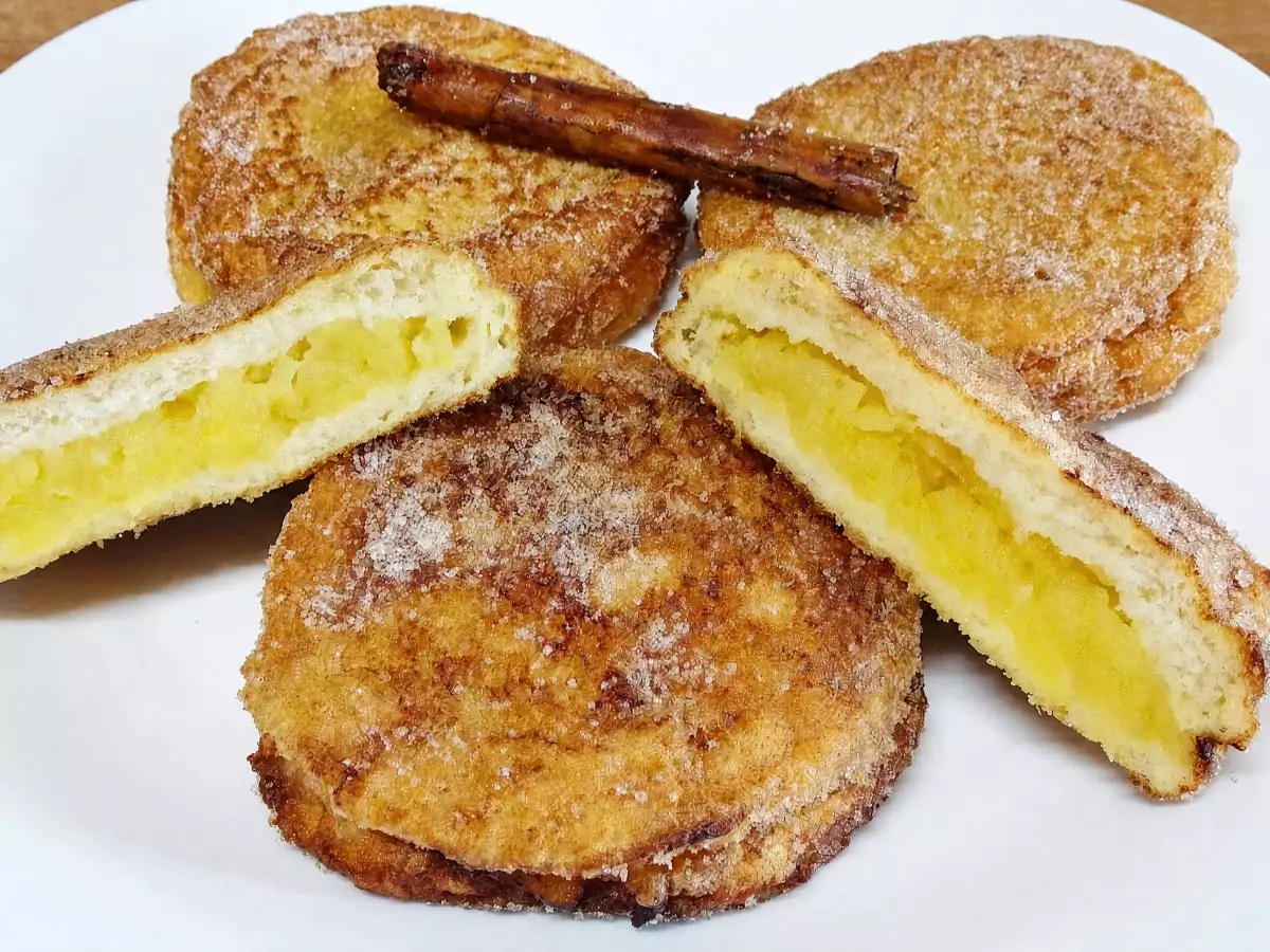 Receta Pastelitos de manzana exprés