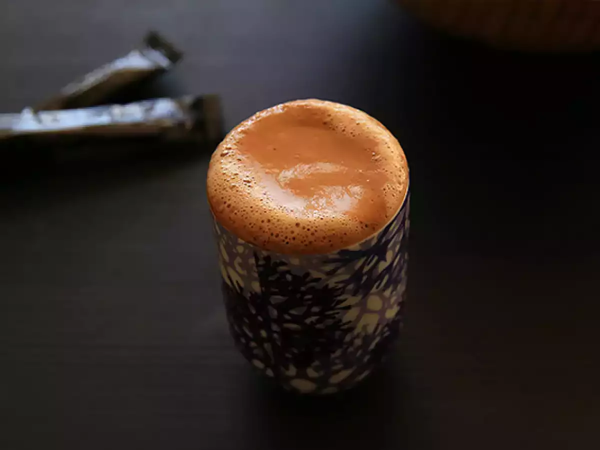 Receta Mousse de café express - 3 ingredientes