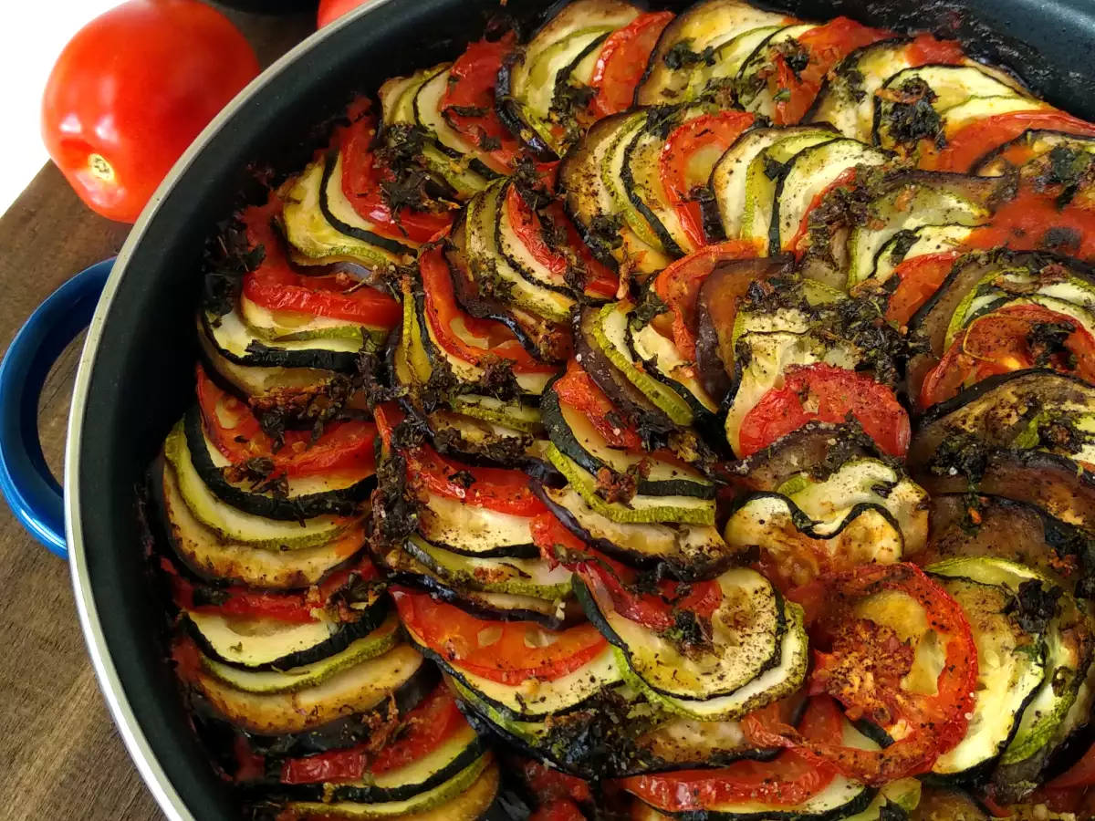 Receta Tian de verduras o ratatouille {receta francesa}