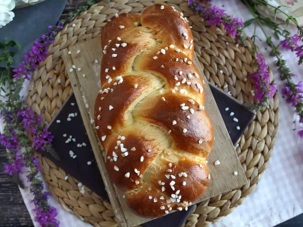 Receta Brioche vendéenne: el auténtico brioche trenzado