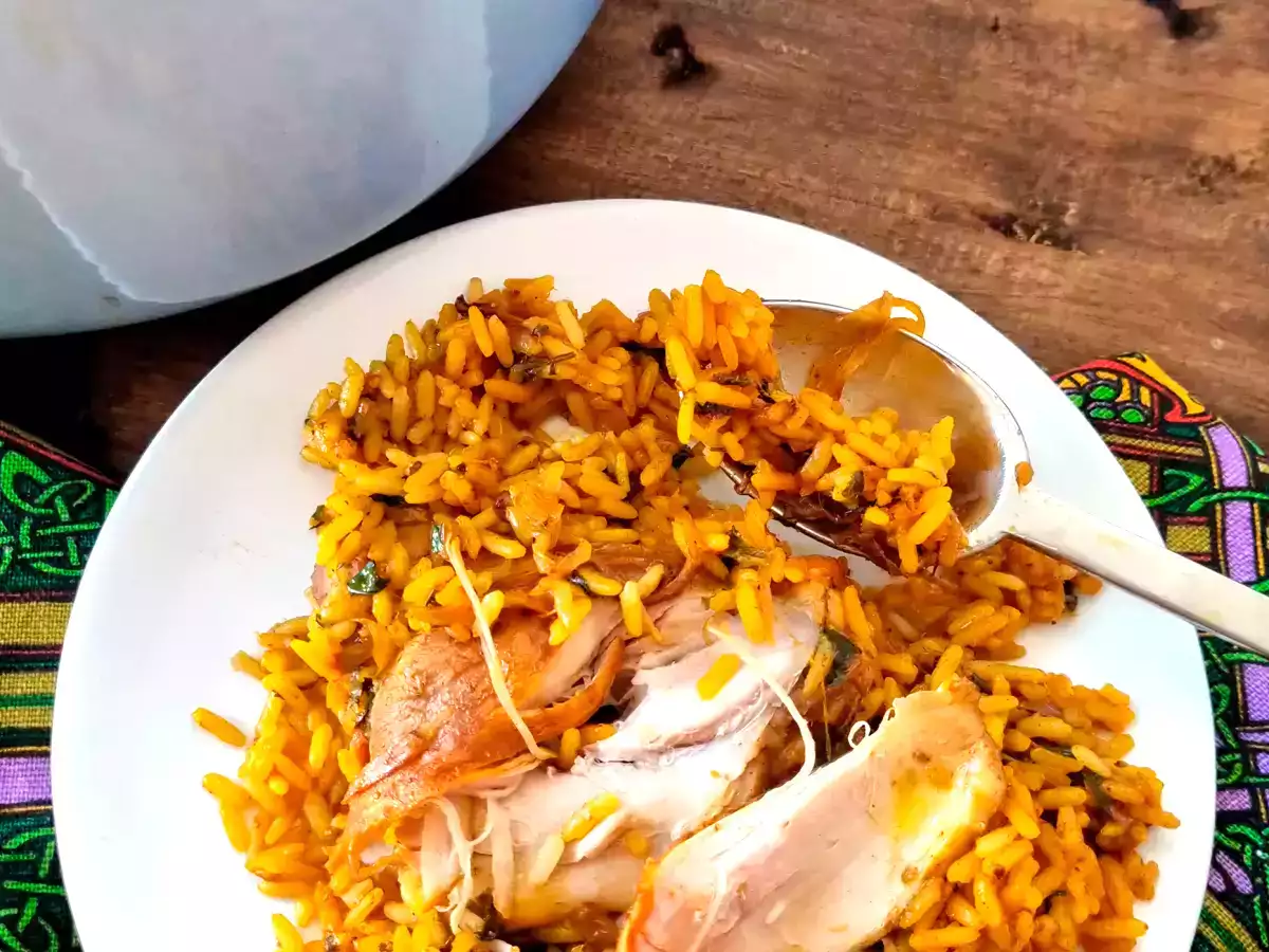 Receta Biryani {arroz con pollo pakistaní}