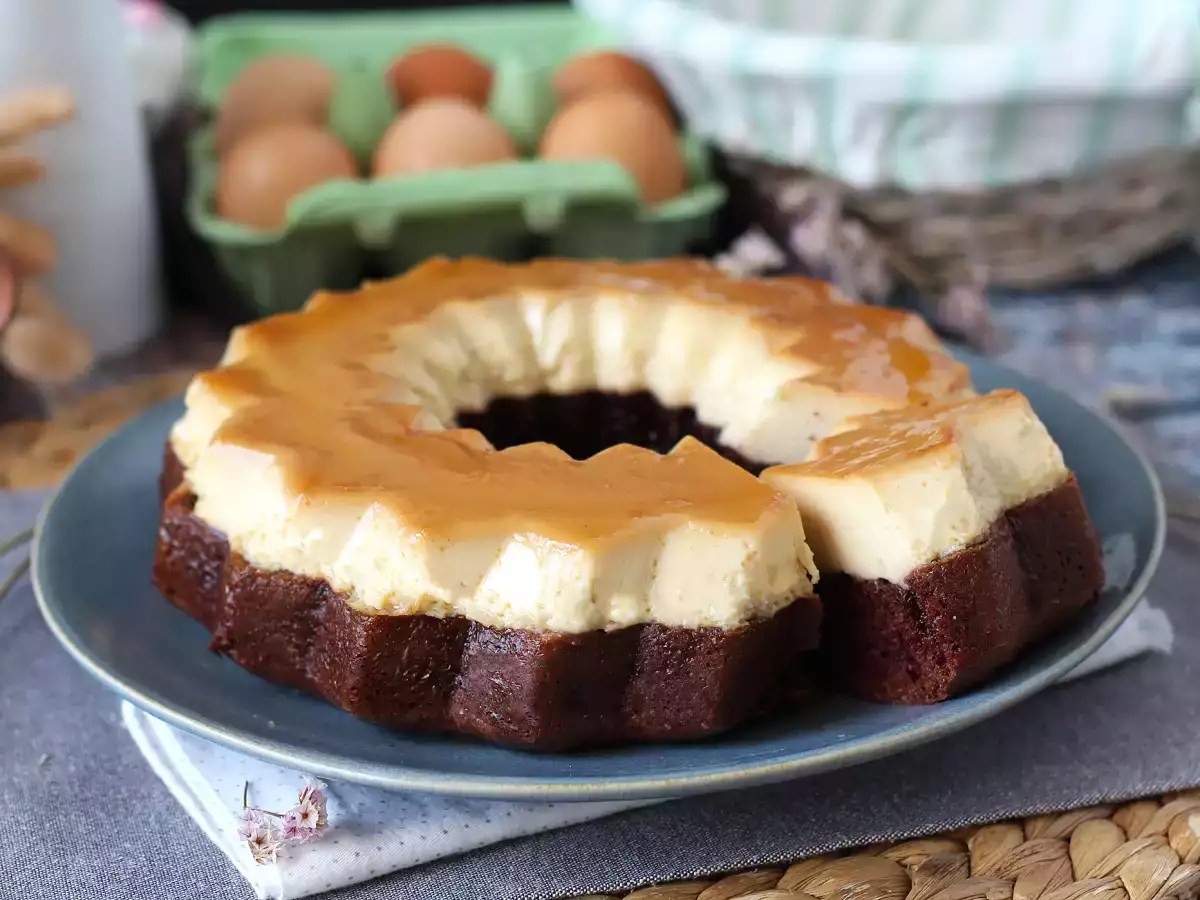 Receta Chocoflan, ¡un postre lleno de sabor y textura!